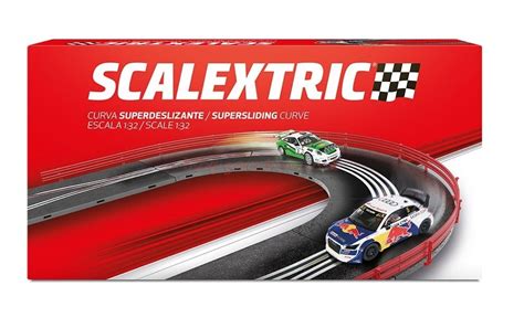 Scalextric - Conjunto Pista Curva Superdeslizante, Escala 1/32, Ref ...