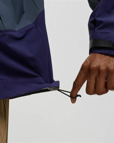 Goldwin Pertex Shieldair All Weather Jacket Blue - Mens - Shell Jackets ...