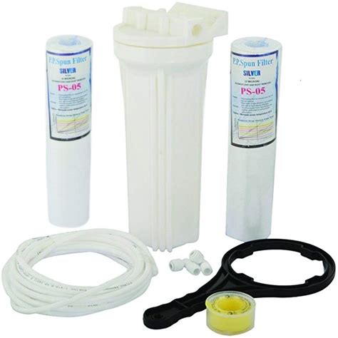 RRPURE ABS Plastic Pre filter housing & PP 1 Spun filters, East to ...