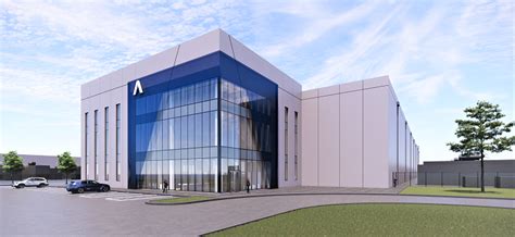 Modern IT services building with large glass facade, showcasing a sleek design, relevant for managed IT services in Pennsylvania.