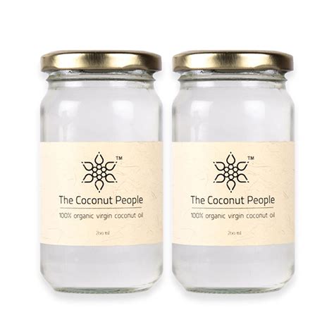 100% Organic Virgin Coconut Oil - PACK OF 2 x 500ml – The Coconut People