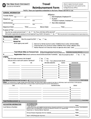 Fillable Online Attach original itemized receipts Fax Email Print ...