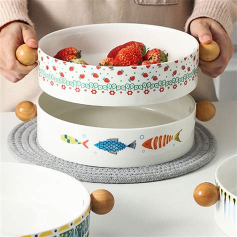 Ceramic Salad Bowl Online - Premium Serving Bowl | Nestasia