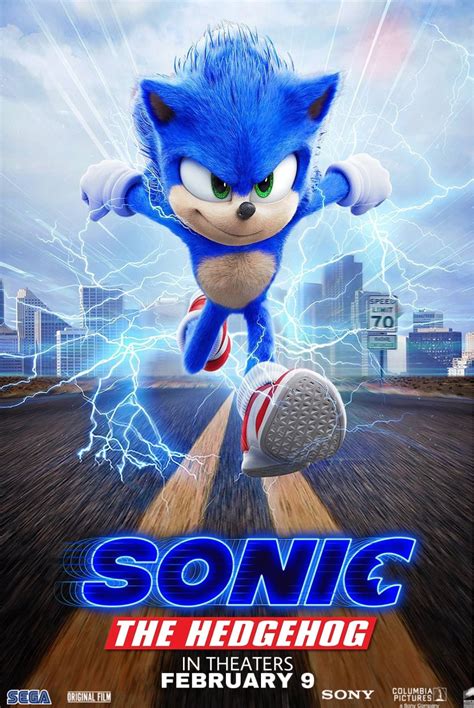 Sonic The Hedgehog Movie Poster
