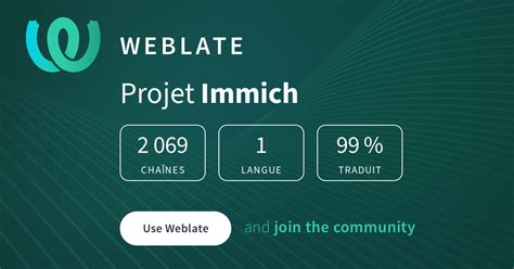 Immich - French @ Hosted Weblate