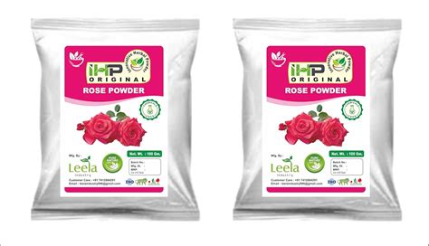 IHP ORIGINAL Pure And Natural Double Filtered Rose Powder (Rosa ...