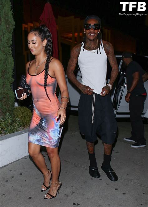 Aimee Aguilar & Wiz Khalifa Look Very Fashionable for a Night Out at Catch Steak (19 Photos ...