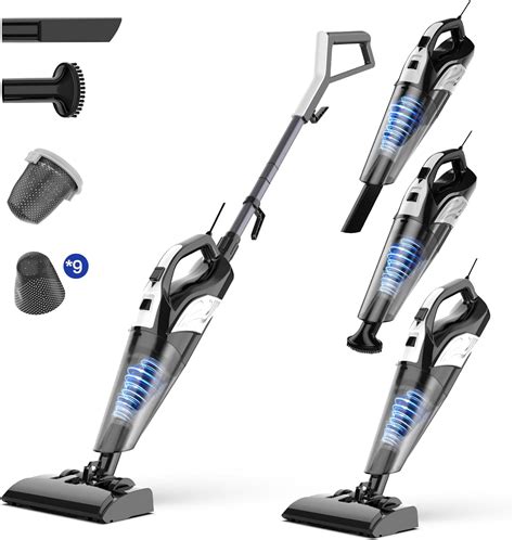 Amazon.com - Hihhy Vacuum Cleaner, Stick Vacuum Corded, 4-in-1 Handheld ...