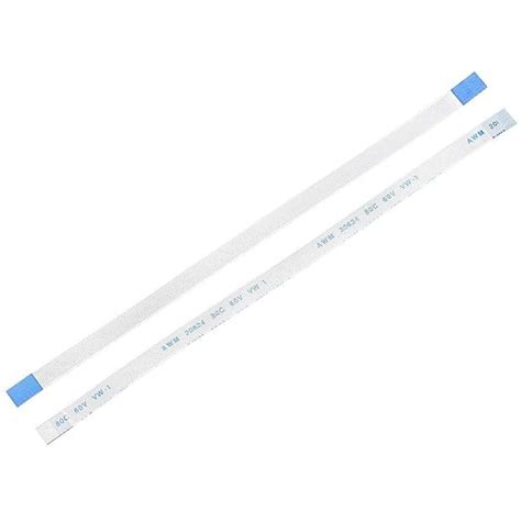 SLVC FFC Cable 10 Pin 0.5mm Same Side Pin(150mm Length)Flat Flexible ...