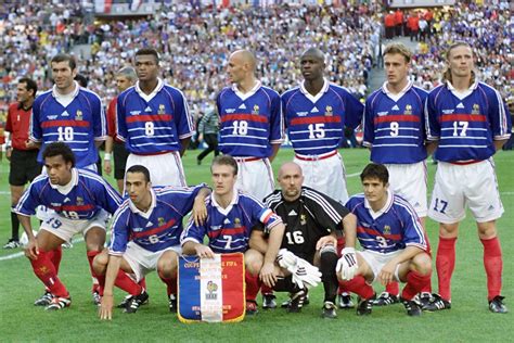 Coupe du Monde : les Bleus de 1998 surclassent ceux de 2018, selon les ...