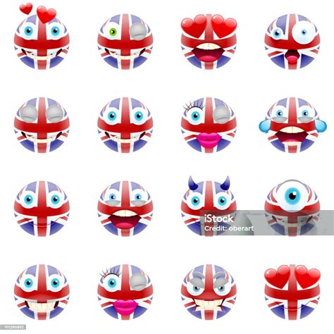 United Kingdom Flag Emojis Stock Illustration - Download Image Now ...