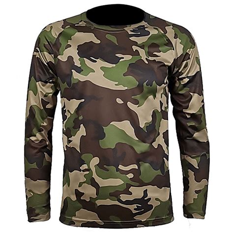 Camouflage Long Sleeve Shirt