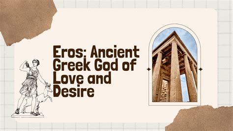 Eros: Ancient Greek God of Love and Desire