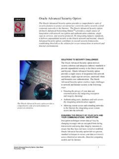 Image result for Oracle Advanced Security License