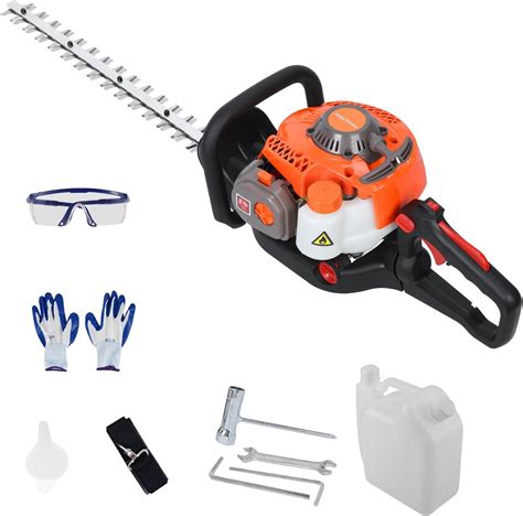 Amazon.com : 24" Gas Hedge Trimmer, 26cc Gas Powered Hedge Trimmer 2 ...
