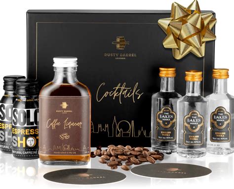 Espresso Martini Cocktail Gift Set by Rusty Barrel | Cocktail Making ...