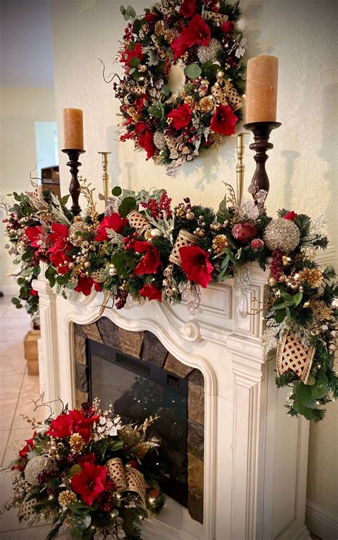 37 stunning christmas fireplace decor ideas – Artofit
