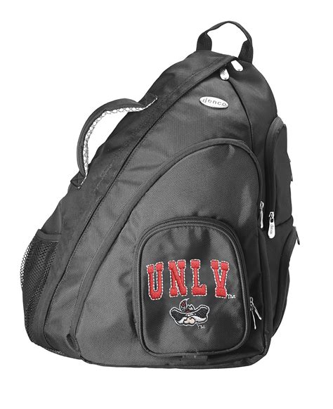 NCAA UNLV Rebels Travel Sling Backpack, 19-Feet, Black : Amazon.in ...