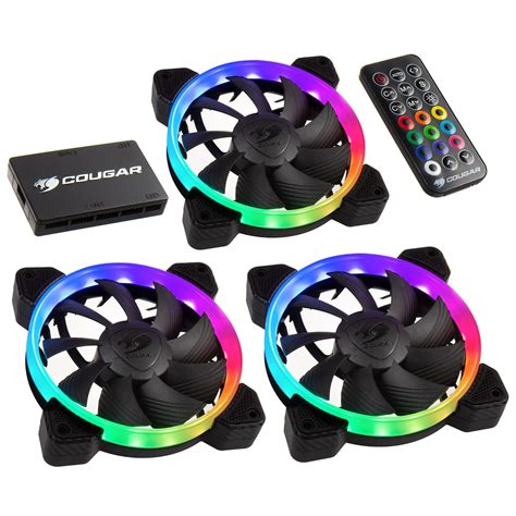 Cougar Hydraulic Vortex RGB HPB 120 mm PMW HDB Cooling Kit with ...