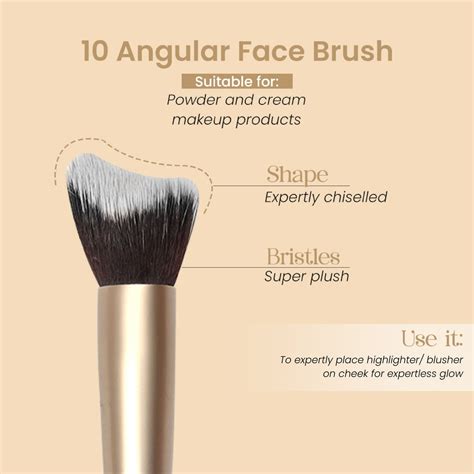 Buy Best Angular Face Brush 10 | Milagro Beauty