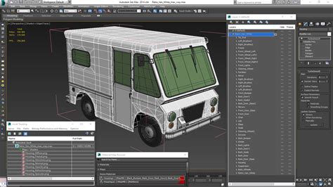 3D model Retro Van White | 3D Molier International