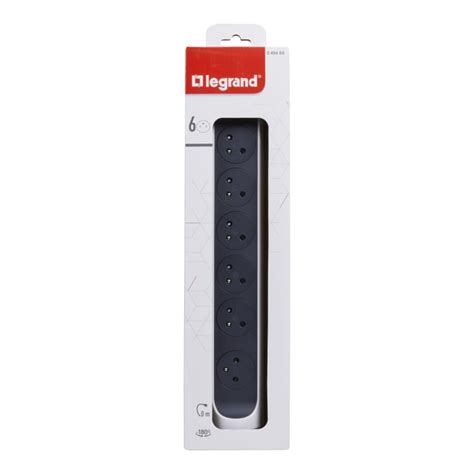 049468 Legrand | Legrand 6 Socket Type E Extension Lead | 238-7590 | RS