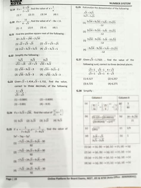 Image result for Case Study Type Question for Class 9 Maths Number System