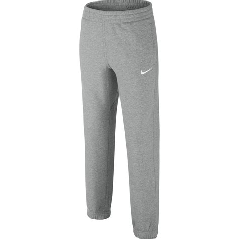 Nike Boys N45 Brushed Fleece Cuff Pants - Grey - Tennisnuts.com