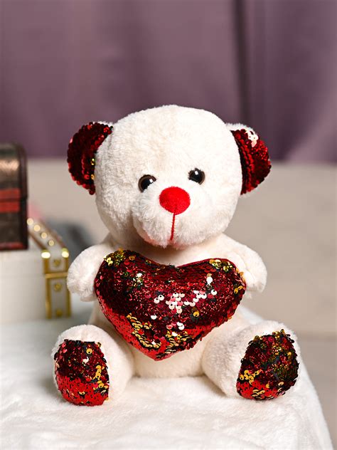 Market99 Smart Teddy Bear With Red Heart – MARKET99