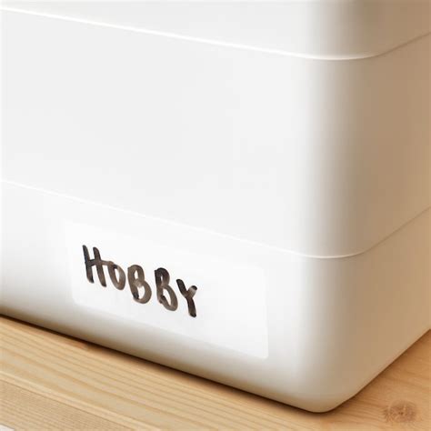 SOCKERBIT box, white, 19x26x15 cm (7 ½x10 ¼x6") - IKEA