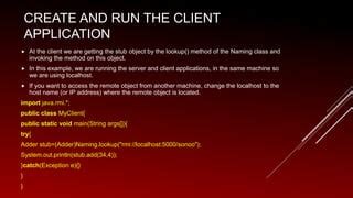 Image result for Remote Method Invocation in Operating System