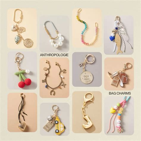Anthropologie Bag Charms | Bag charm, Anthropologie bags, Monogram bag