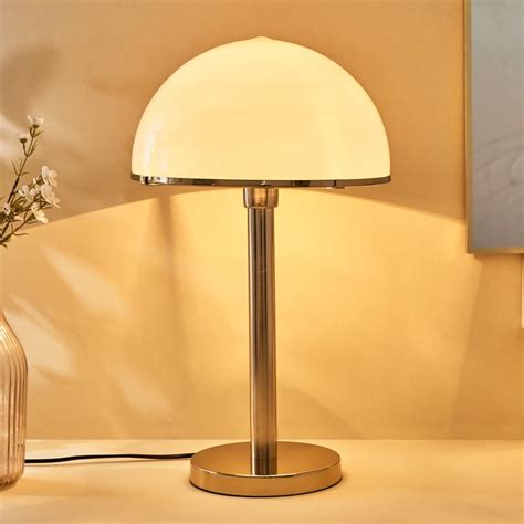 Buy Blanco Blake Stainless Steel Table Lamp from Home Centre at just ...
