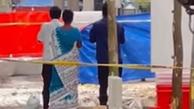 Family of Indian woman who fell into Kuala Lumpur sinkhole performs ...