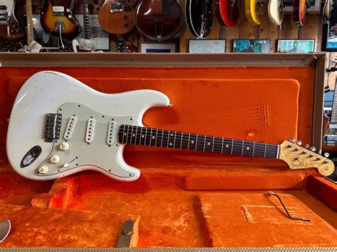 Fender Custom Shop '60 Stratocaster John Cruz Olympic White 2000 - Some Neck Guitars