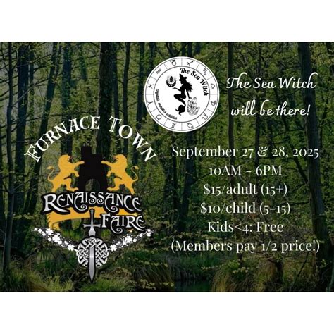 The Sea Witch vending at the Furnace Town Renaissance Faire, Furnace ...