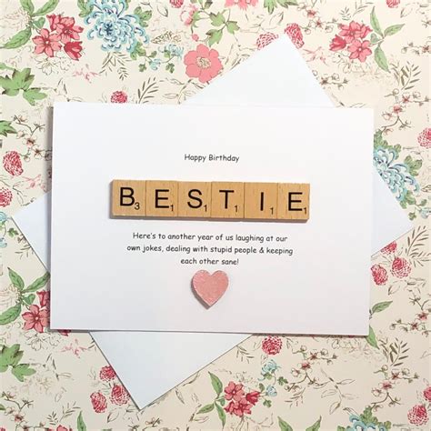 birthday card ideas for bestie