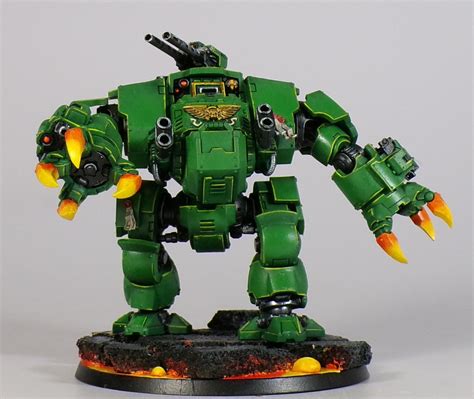 Painting Salamander Space Marines with Bubbling Lava Bases ...