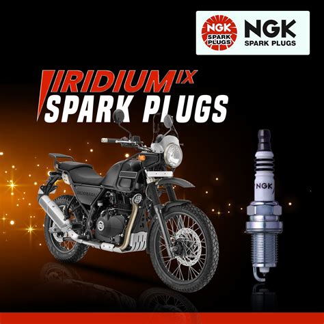 Royal Enfield Himalayan 410 Royal Enfield scram 411 NGK Iridium Spark ...