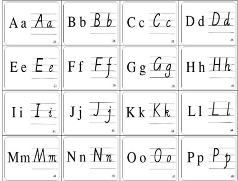 大写字母表 26个 24个字母表的大小写_华夏智能网