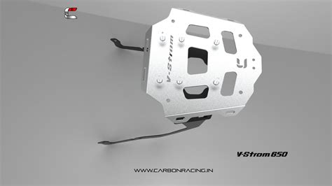 Premium Top Rack with OEM Rack Supports for V-Strom 650 XT (Part Code ...