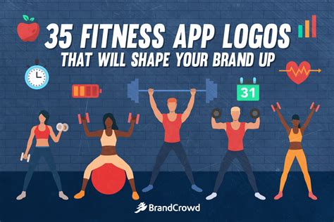 35个健身应用的logo将塑造你的品牌| BrandCrowd博客 - BOB官方下载