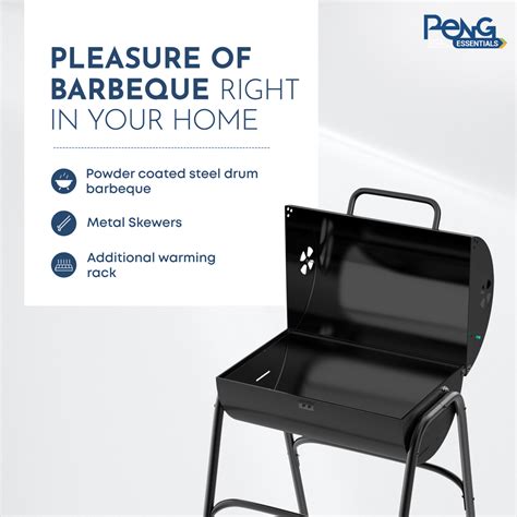 Charcoal Barbeque Grill set | Anti-Rust, Anti-Deformation & Scratch Re