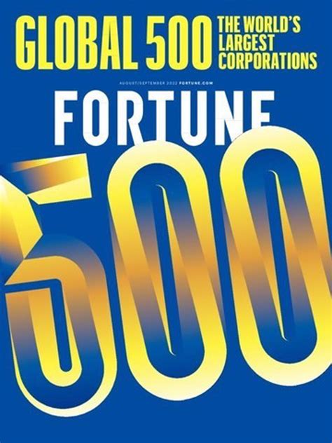 FORTUNE PUBLICA LA LISTAANUAL FORTUNE GLOBAL 500
