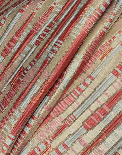Multicolor Polyester Jacquard fabric for Cushion Covers - Charu Creation