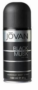 Jovan Black Musk Deodorant Body Spray For Men 150ML Deodorant Spray ...