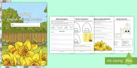 Year 3 English Worksheet PDF | Spring-Themed Activities