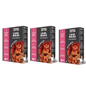 MOI SOI Rajasthani Laal Maas(Combo Of 3) : Amazon.in: Grocery & Gourmet ...