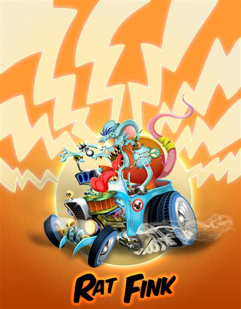 Rat Fink Background