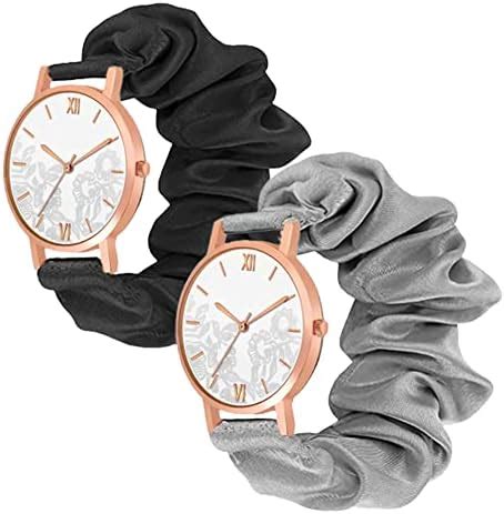 Buy FYLAINCE ™ Combo Pack Scrunchies Watch Classic & Unique Scrunchies ...